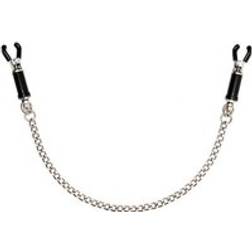 Rimba Silver Nipple Clamps With Chain
