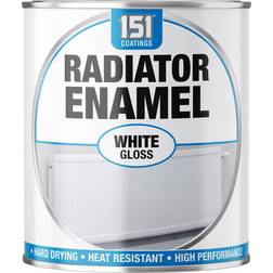 151 radiator enamel gloss paint Radiator Paint White 0.3L