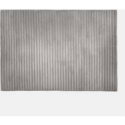 OHS Faux Fur Ribbed Grey 160x230cm