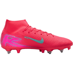 Nike Air Zoom Mercurial Superfly 10 Academy SG-PRO Anti-Clog Mad Energy - Rød/Grøn