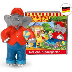 Tonies hørefigurer til Toniebox: Benjamin BLÜMCHEN radiospilfigur Der Zoo-Kindergarten ca. 43 min. fra 3 år TYSK