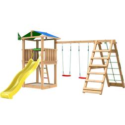 Jungle Gym Hut legetårn m/swingmodul