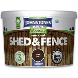 Johnstones Shed & Fence Wood Protection Dark Oak 9L