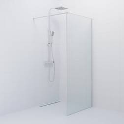 Bath Deluxe Tulsa Duschvägg Kromprofil Klart Glas