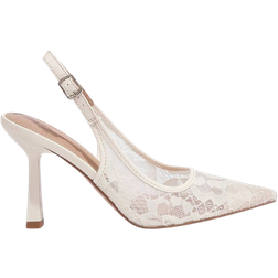 Shein Women's Fashionable & Sexy Lace Wedding High Heel Pumps
