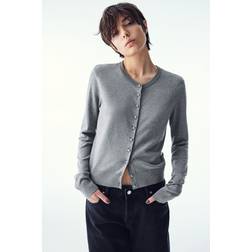 H&M Knitted Cardigan - Grey
