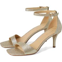 Michael Kors Jaida Metallic Leather Sandal - Gold