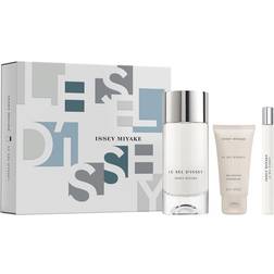 Issey Miyake Herrdofter Presentförpackning Eau de Toilette Spray 100 ml Travel Spray 10 ml + Shower Gel 50 ml 1 Stk