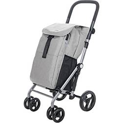 Carlett Faltbarer Supermarkt-Trolley - Grau