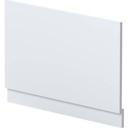 Hudson Reed Fusion 800 mm Straight Bath End Panel And Plinth Satin White
