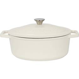 Argon Tableware 4.68L Cast Iron Oval Dutch Oven