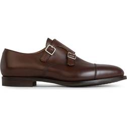 Crockett & Jones Lowndes Monk Shoes Men - Brown