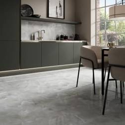 Wickes Onyx Grey Ice Polished Porcelain Wall & Floor Tile 600 x 600mm