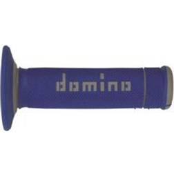 Domino X-Treme Closed Ended Motocross Grips - Blue