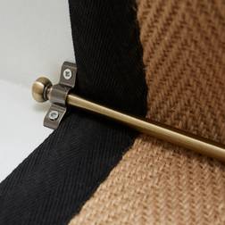Dunelm Stair Rod With Ball Finials Antique Brass