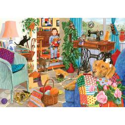 The House of Puzzles Kitten Chaos 1000 Piece Jigsaw Puzzle