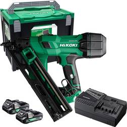 Hikoki NT1865DAAJXZ 18V Brushless Finish Nailer 2 x 2.0Ah Battery