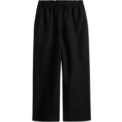 H&M Hørblanding Bukser - Sort