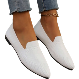 Shein Summer New Arrival Independent Station European And American Plus Pointed Toe Flat Shoes For Women Shallow Mouthed Sports Casual Shoes