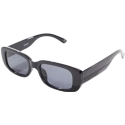 ASOS DESIGN chunky rectangle sunglasses with black lens