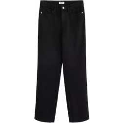 Lindex NEA Straight regular jeans Svart