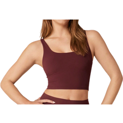 GLOWMODE FeatherFit Twist Back Sports Tank Top Low Impact Yoga Daily