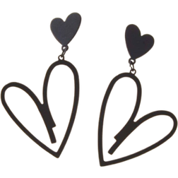 Shein Heart Drop Earrings