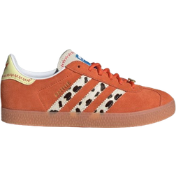 adidas Gazelle Grade School Girls' Shoe - Orange/Ftwr White/Gum