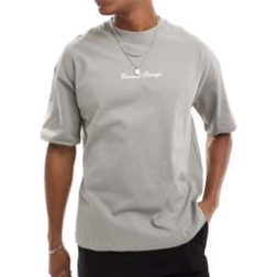 Criminal Damage Logo T-Shirt - Charcoal/Grey