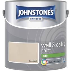 Johnstones Seashell, Silk Emulsion Wall Paint Seashell 2.5L