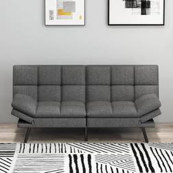 Bed Bath & Beyond Futon Modern Convertible Sleeper Sofa 71" 2 Seater