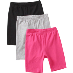 Shein pcsSet Summer Girls Casual Solid Color Bermuda Shorts Outfit