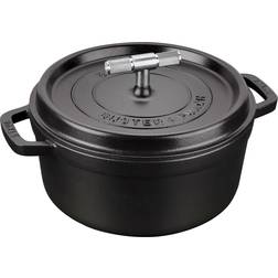 Staub La Cocotte Støbejernsgryde med låg 24cm