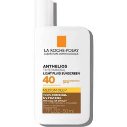 La Roche-Posay Anthelios Mineral Tinted Sunscreen for Face with SPF40 Medium Deep 1.7fl oz