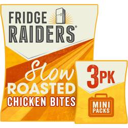 Raiders Slow Roasted Chicken Snack Bites 3 22.5g 3pack