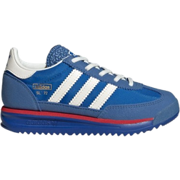 adidas Originals SL 72 Preschool Shoe - Blue/Core White/Better Scarlet