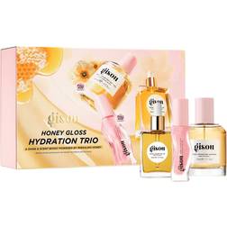 Gisou Honey Gloss Hydration Trio Sæt Med Fugtigheds-best-sellere