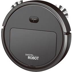 Tlily Smart Robot Vacuum Cleaner 3-In-1 Household Cleaning Machine Black