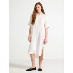Lindex Shirt Dress In Linen