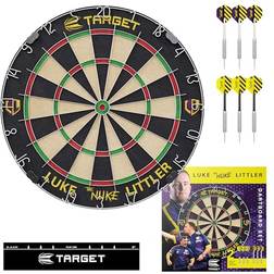 Target Luke Littler Dartboard Set with 2 Sets