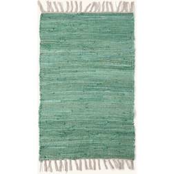 Søstrene Grene Cotton Rug 80 x 50 cm Moss Green 80x50cm