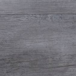 vidaXL PVC-golvbrädor 5,02 m² självhäftande 2 mm mattgrått trä