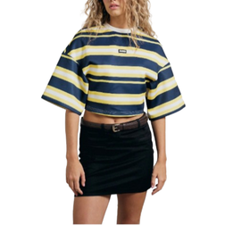 Shein Striped Oversized Drop Shoulder T-Shirt