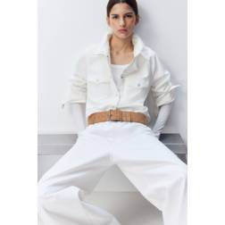 H&M Denim Shirt - White