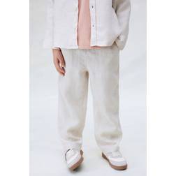 H&M Pojke Linnebyxa - Ljusbeige