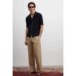H&M Byxa I Bäckebölja Relaxed Fit - Beige