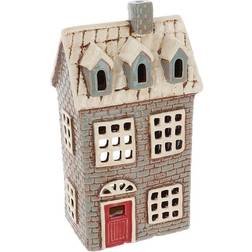 Joe Davies Ljuslykta Village Pottery Brick House Värmeljuslykta 25.5cm