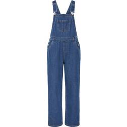 Pieces Overalls PCFENNA Jumpsuit - Dark Blue Denim