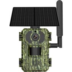 4G LTE Åtelkamera Med Solpanel 2K HD IP66