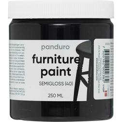 Panduro Furniture Paint Møbelmaling Sort 250 ml Sort